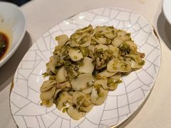 雪菜肉丝炒年糕-钱塘花园·宁波菜