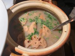 铫子煨排骨粉藕汤-清水亭湖北菜(大屯DT51店)