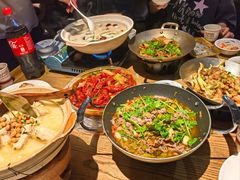 干锅手撕卷心菜-老阿爸鲜鱼土菜(昆山花桥店)