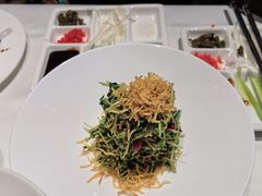 巧拌豆苗-四季民福烤鸭店(王府井灯市口店)