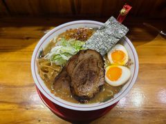 黑麻油豚骨拉面-老龙亭拉面店