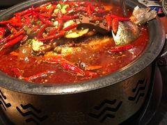 -探鱼·鲜青椒爽麻烤鱼(广州花都来又来店)