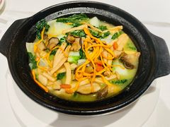 汤鲜菌浸奶白菜-稻香海鲜点心酒家(荟聚中心店)