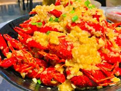 蒜蓉大虾-巴厘龙虾·榜首油焖大虾(音乐学院·沿江酒馆店)