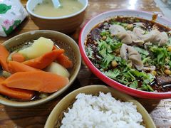 耙耙菜-朱大嘴肥肠血旺(福字街店)