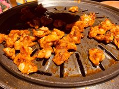 -明洞阿姨·韩式酱蟹烤肉·创意料理(三元桥店)