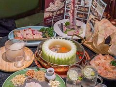 -得意咚瓜·顺德鱼生·冬瓜盅火锅