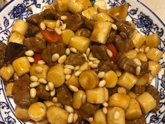松子牛肉炒年糕-兔爸私家小厨(新北万达店)