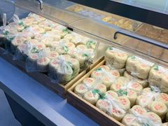 面包甜点陈列柜-清真全盛斋传统糕点(许士庙店)