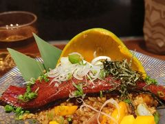 芒果鳗鱼炒饭-鸟山鸣·日料食堂(王府井店)