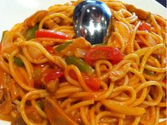 泰式香柠五彩鸡肉面-必胜客(金沙江店)