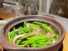 豆角啫鱿鱼脚-晓粤·惹味粤菜(凯德乐峰广场店)