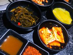 餐前小菜-九田家黑牛烤肉料理(太奥广场店)