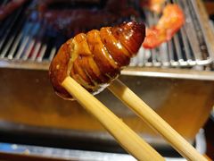 烤蚕蛹-丹东特色烤肉(学府路一部店)