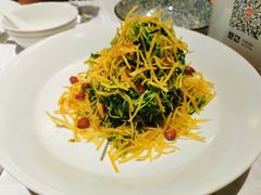 巧拌豆苗-四季民福烤鸭店(王府井灯市口店)
