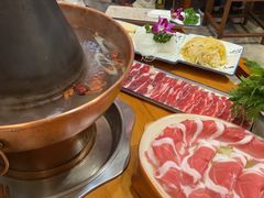 手切鲜羊肉-乐宴·老北京铜火锅(桂庙店)