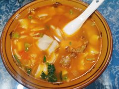 羊肉面片-老白驼退骨特色美食