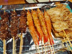 -路边摊小炉子烧烤