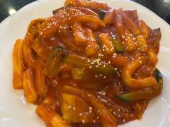 鱼饼炒年糕-桃园中华料理炸酱面(燕儿岛路店)
