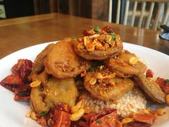 锅巴炸藕夹-老板很二(吉大店)