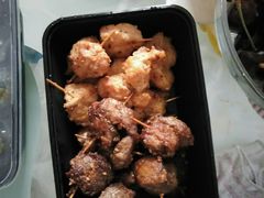 -老红桥炸灌肠牛肚锅烧烤(定福庄店)