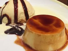 焦糖布丁配香草冰淇淋-萨莉亚意式餐厅(杭州滨江天街店)