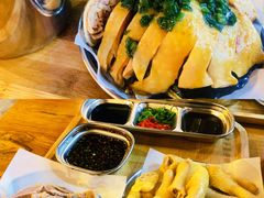 重葱油淋鸡-阿金大白·上海菜馆(新天地店)