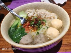 混沌竹升面-全渔村小海鲜