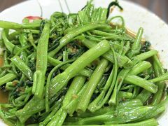 虾头油炒通菜-家利美食店
