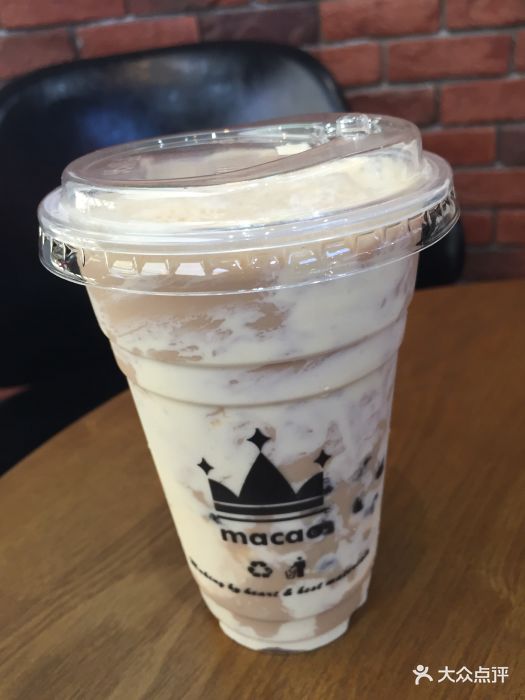 澳门皇茶(环球银泰城店)香滑蛋糕珍珠奶茶图片 - 第2张