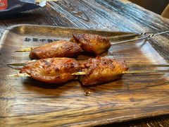 烤鸡翅中-串大叔炭火烤串·鸡西大冷面刀削面(总店)