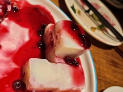 蓝莓山药-院里汤包·虾汤包青岛菜(辽源路店)