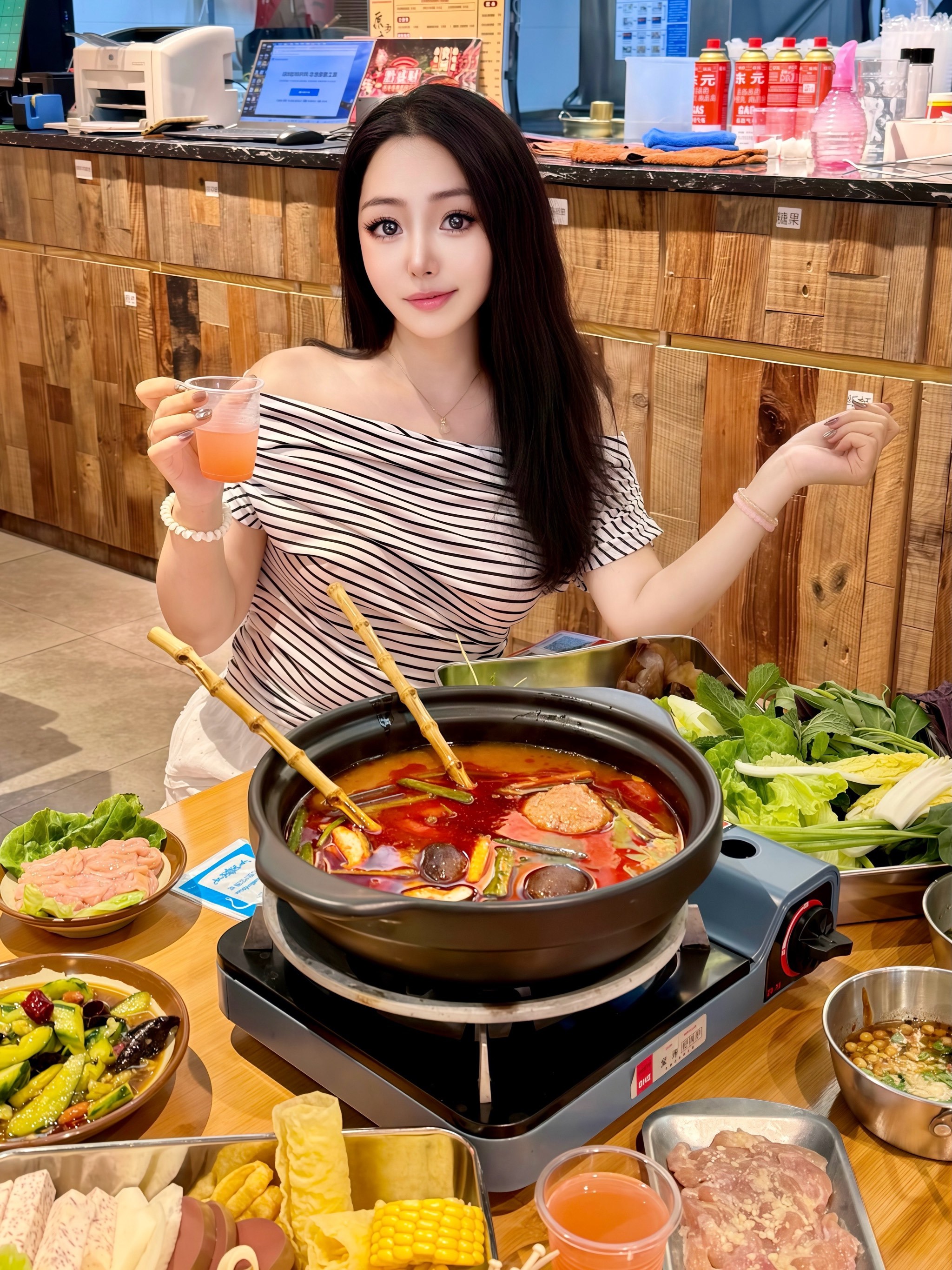 这家酸汤地摊火锅好吃到走不动道🤭