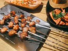 烤猪颈肉-烤匠麻辣烤鱼(环球中心店)