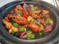 砂锅紫苏焗大肠-秋色客家菜(南山店)