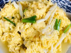 鲜银鱼炒蛋-灵福缘私房菜·农家菜(拈花湾·灵山大佛必推店)