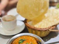 鹰嘴豆咖喱配印度油饼-Pita's&Tika's中东和印度风味餐厅(龙湖天街店)