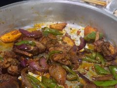 -尕有炕锅烤羊肉