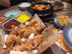 -明洞阿姨·韩式酱蟹烤肉·创意料理(三元桥店)