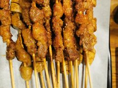 锡盟有机羊肉串-欢乐牧人蒙古炭烤羊腿(四平路店)