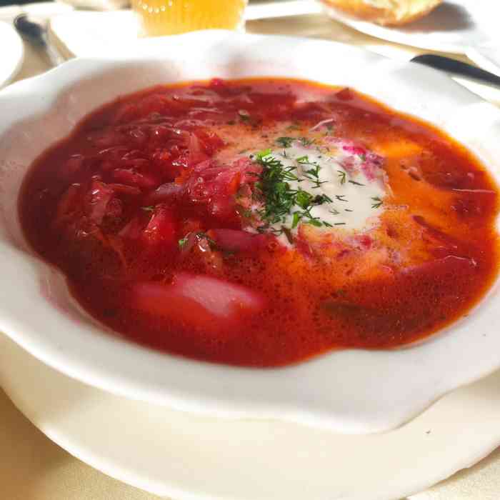 老井俄式餐厅-"从东直门地铁站出来走十分钟左右就能到.格.