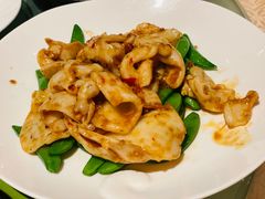XO酱碧绿花枝片-喜来登由由大酒店九州膳坊中餐厅