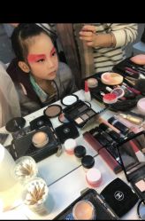 -后宫·古装汉服京剧儿童亲子全家福摄影