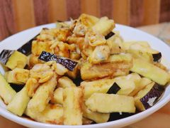 蛤蜊肉拌茄子-华春餐馆(鱼山路店)