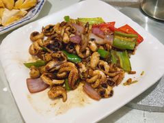爆炒八爪鱼-新享乐海鲜(翠华路店)