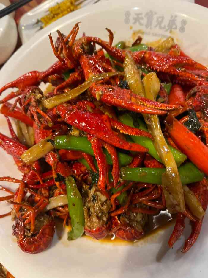 天宝兄弟61湘菜龙虾馆(梅林直营店)-"在长沙吃过一次天宝兄弟以后