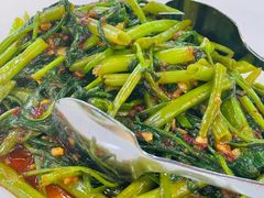 虾酱空心菜-無招牌海鮮(芽笼店)