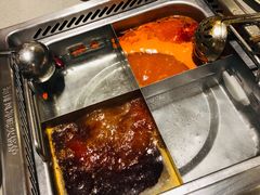 牛油麻辣锅底-海底捞火锅(石厦时代广场店)