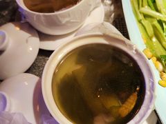 菌菇鸡汤-绿茶餐厅(乐峰广场店)