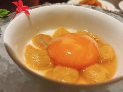 海胆炖蛋黄酒溏心蛋-杭州西子湖四季酒店·金沙厅